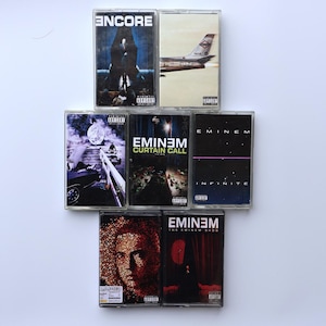 EMINEM Kassettband - Vintage Rap-samling