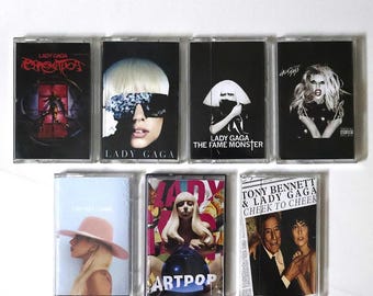 Cinta de casete de Lady Gaga - Regalo de música pop retro