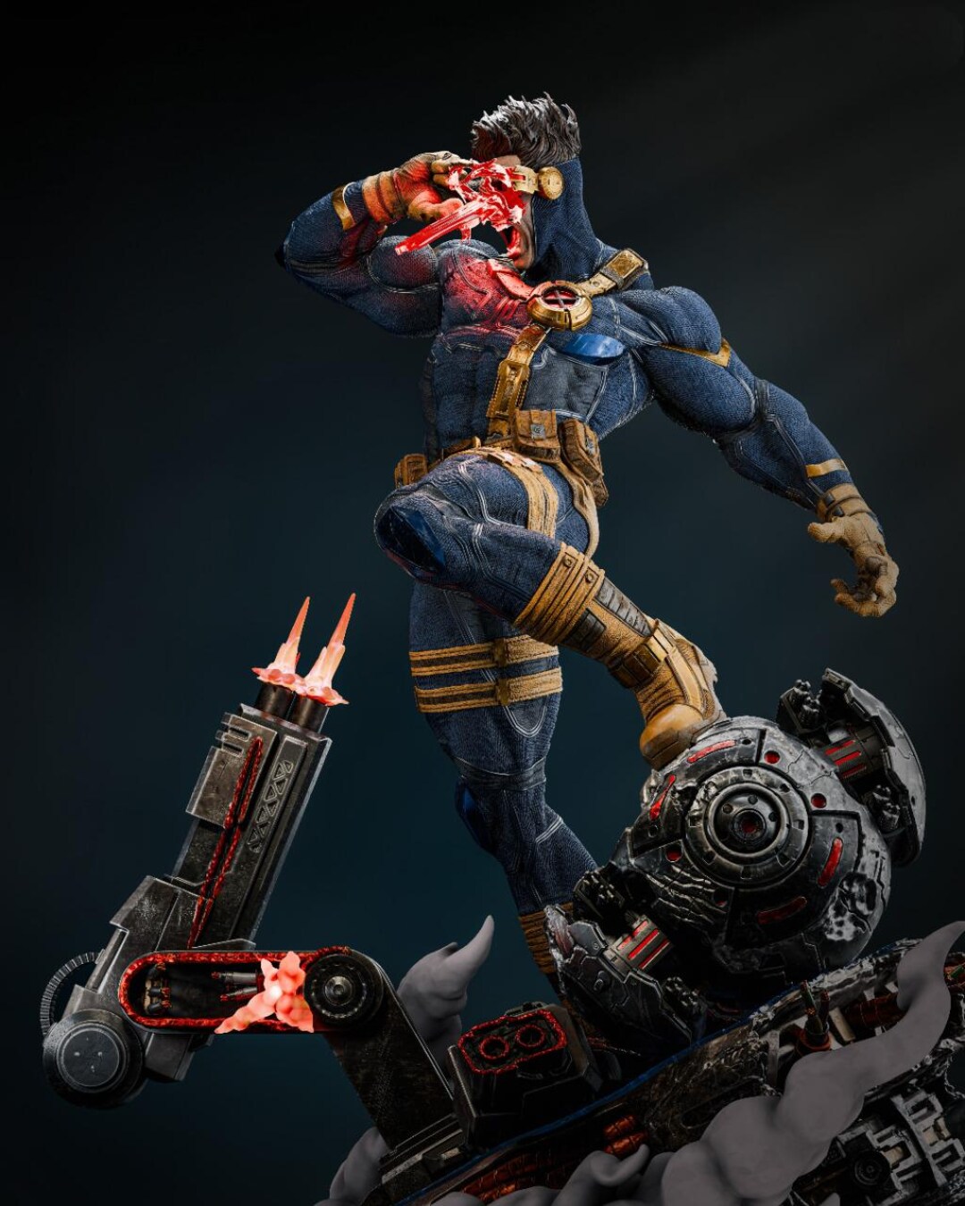 Cyclopsus Cyclops 3D Print Model STL – Sculpture & Bust Version | Mutant Leader ...