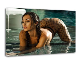 Fotos eróticas de chicas sexys Póster de pared Impresión de imágenes Decoración de paredes de sala de estar Pósters para el hogar