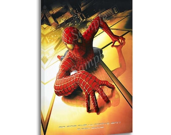 Tobey Maguire SpiderMan Canvas Print: Wall Art Poster