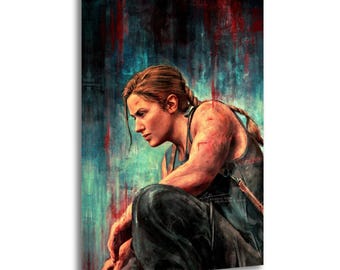 Póster de Laura Bailey, "The Last Us", lienzo, arte de pared, impresión, decoración de paredes para sala de estar, pósteres para el hogar