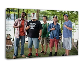 Película Grown Ups, Adam Sandler, Kevin James, Chris Rock, pintura sobre lienzo, póster decorativo para pared, decoración de sala de estar, pósters para el hogar.