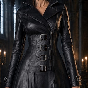 RARE ASAPEL Vintage Italian Black Leather Swing Coat Oversized Timeless Size L Gift for Lady Girlfriend Wife . Vintage Leather Trench Coat UK 6 8 – Black Woven Leather Belted Long Jacket . Vintage Black Leather Trench Coat Women 90s Genuine Oversized Long Leather Gothic Minimalist Coat . Vintage Black Leather Duster Coat Real Leather Overcoat Oversized Double Breasted Minimalist Long Timeless Statement Large Size Unisex Wear