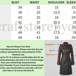 Gothic Steampunk Black Leather Trench Coat For Women, Vintage Vampire Cosplay Costume