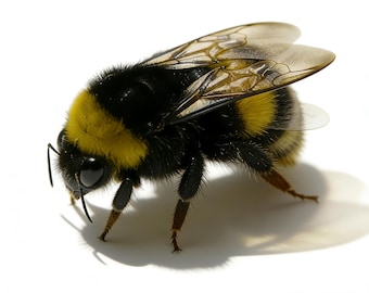 Real Large Bumblebee Queen Specimens | Set of 3 | Craft & Study