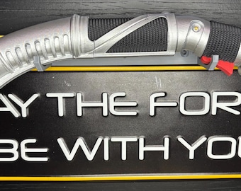Build your ow display lightsaber - count dooku