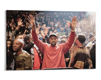 Kanye Music West The Life Of Pablo Rap Hip Hop Super Star Wanddekor Poster