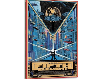 Killan Eng The Fifth Element Regular Leinwand Kunst Malerei Wand dekor Kunstwerk Druck Poster