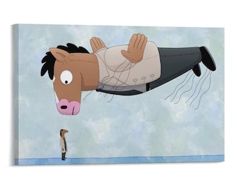 BoJack Horsemans The Showstopper Classic Leinwand Kunst Malerei Wand Dekor Kunstwerk Print Poster