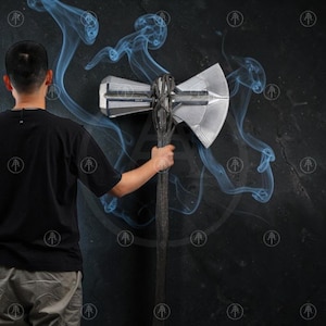 49" Thor Stormbreaker Life-Size Metal Replica - 1:1 Scale Avengers Infinity War Cosplay - Thor Axe Cosplay - Thor Fan - Gift for Boyfriend