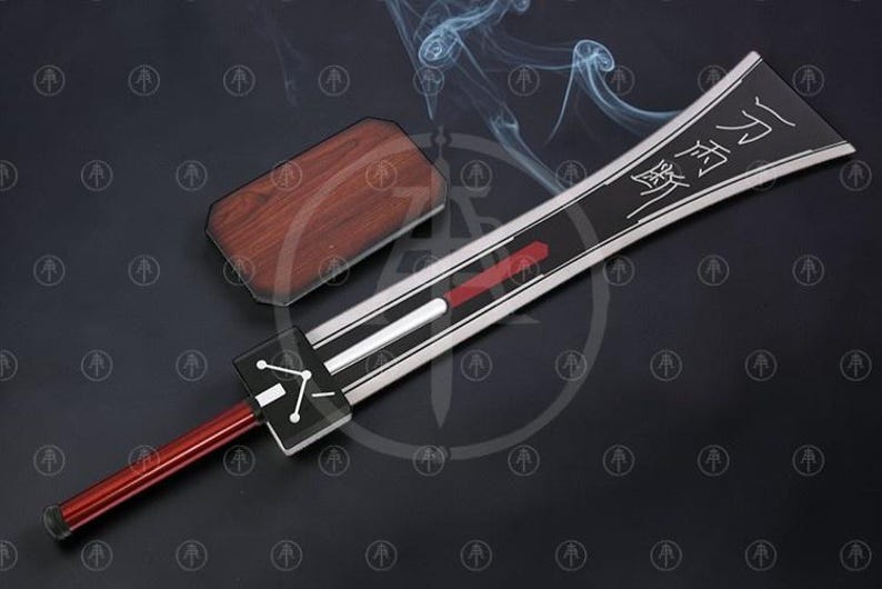 Rectangle Sword Final Fantasy Hard Breaker Sword Replica – 116.5cm Life Size Metal ...
