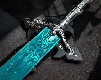 Holy Moonlight Sword Replica | Dark Souls Sword | Elden Ring Cosplay Sword | Gamer Gift Sword | Collectible Sword