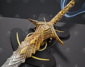 Leda’s Sword Life-Size Replica – Elden Ring Cosplay Prop – Gaming Sword – Bloodborne – Gift For Him