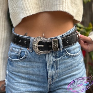 Y2k Western Belt 2000s - Etsy