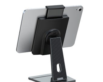 Soporte retráctil eléctrico Emonita SnapStand para iPad/tabletas EX140 (8-14 pulgadas) (Clásico)