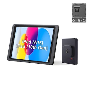 Magnetiskt väggmonterat laddningsfodral för iPad 10:e generationen, PoE-snabbladdning