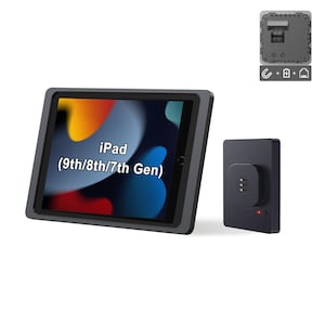 Emonita A7 PoE Magnetic Charging Case for iPad 10.2-Inch (9th/8th/7th Gen) Quick Charge Wall Mount