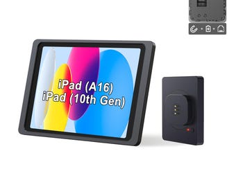 Estuche de carga magnética Emonita A8 AC para iPad de 10.ª generación, carga rápida de 18 W, rotación de 360°