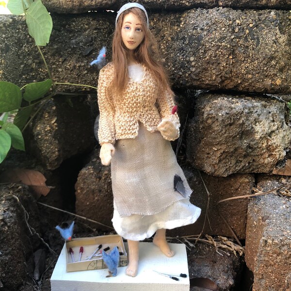 The Little Match Girl Doll Etsy