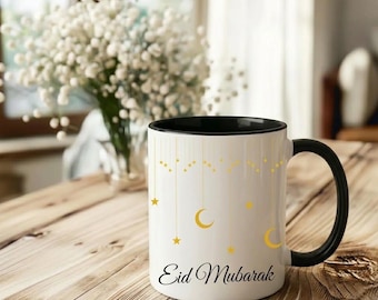 Personalized Eid Mubarak Mug | Custom Eid Gift | Unique Ramadan Mug | Eid 2025 | Custom Name Mug | Eid Mubarak Gift for Family & Friends