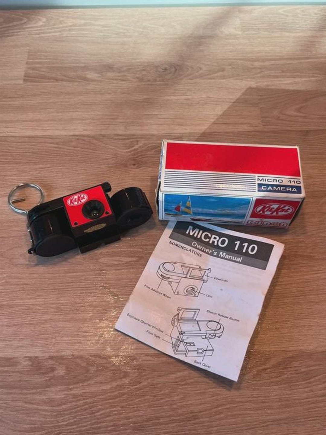 Vintage Boxed Kit Kat Micro 110 Camera With Instructions (untested) - Etsy