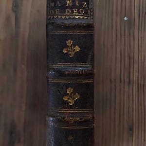 1781 Portuguese Devotional Book – Tratado da Confiança, Leather Bound - 18th Century