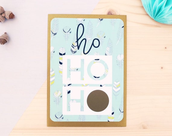 Greeting card, Happy New Year card, Happy New Year scratch card, Best wishes