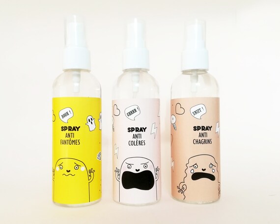 Spray anti-colere child, anti-ghost anti-chagrin, floral waters, remedy fear remedy angry gift parents, children, great gift