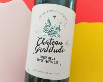 Mistress Wine Label, master, nanny, Atsem, Avs, end of year thank you gift mistress