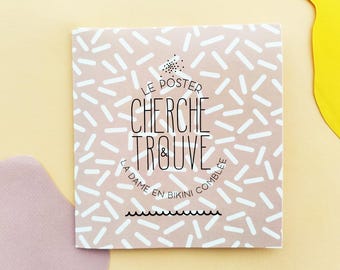 Announcement of future aunt card poster, seek and find game, you are going to be an aunt, sister gift, pregnancy announcement, future aunt, child aunt, baby aunt
