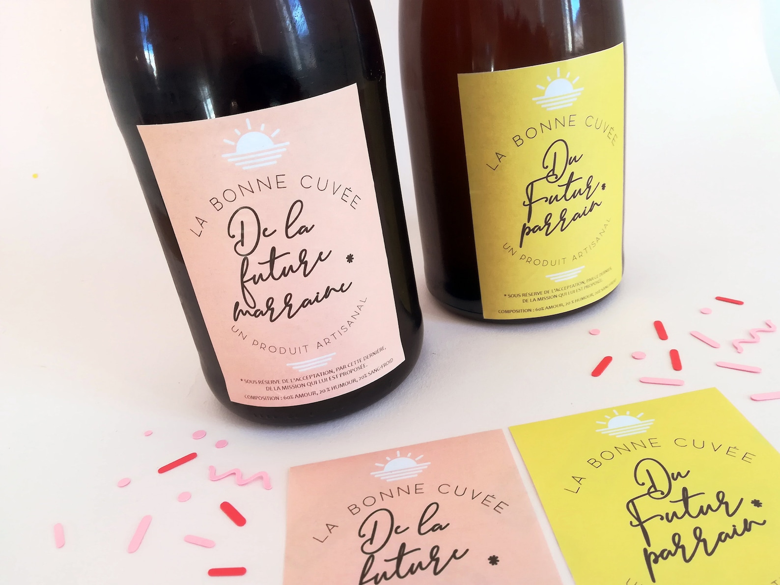 Pinte de bière parrain 