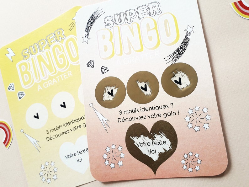 Scratch card game to customize, gift voucher, pregnancy announcement, marriage proposal, witness request, godmother request, sponsor request image 5