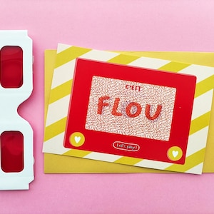 Carte jeu déclaration d'AMOUR