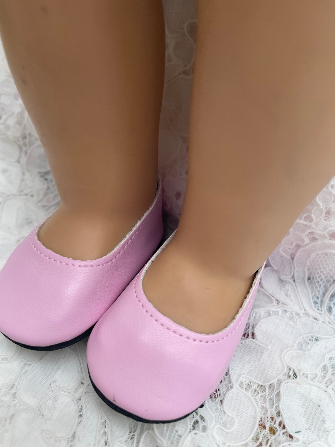 18 Inch Pink Doll Shoes Fits American Girl Dolls Shoes 18 Inch Etsy