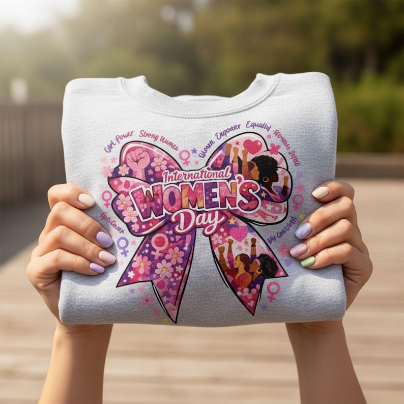 International Women’s Day SVG female empowerment graphic for t shirts