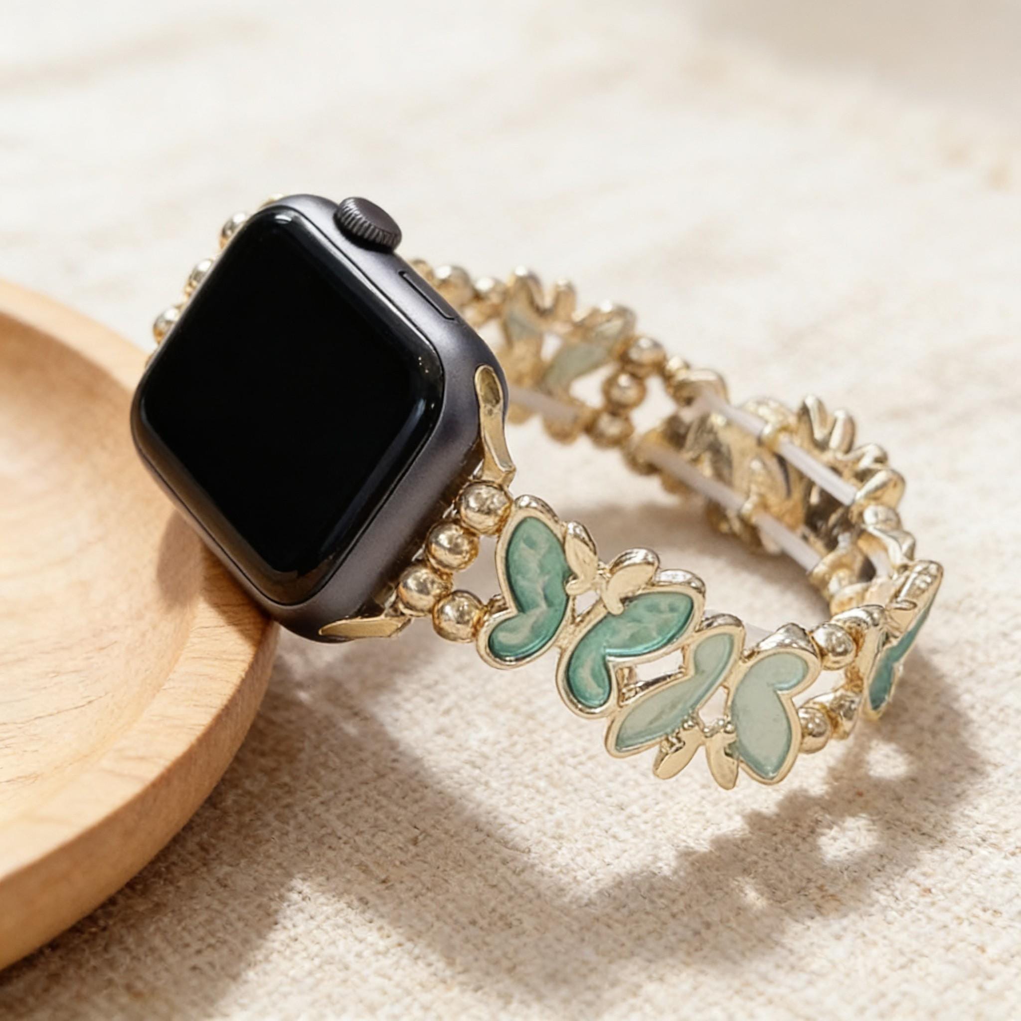 Boho Gold Apple Watch Band - Etsy display picture 1