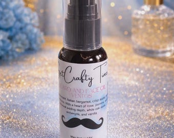 Bart- und Gesichtsöl in Ventos-Duft