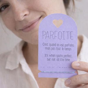Pulseras de código Morse PARFOITE, cita en francés, regalo especial para niñas
