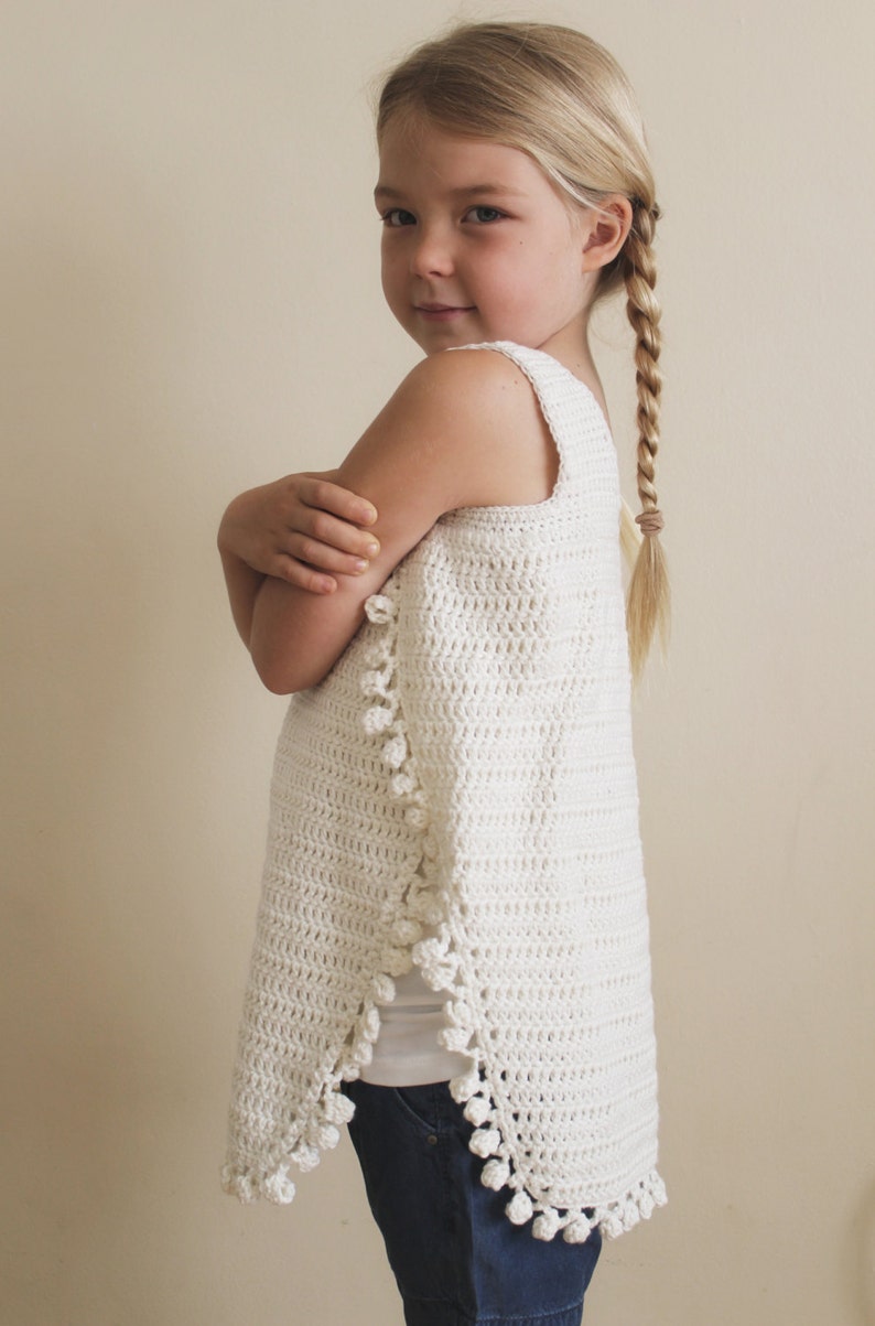 Crochet Pattern: the Maya Tank Top-5 Sizes Child S M Adult S - Etsy