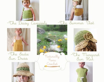 Instant Download 6 Pattern e-Book: The Creekside Collection