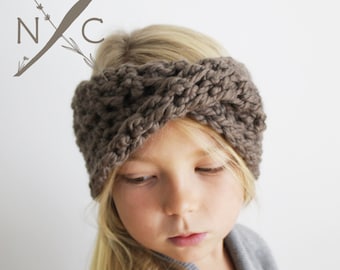 Crochet Pattern: The Harmony Ear Warmer -Toddler, Child, &  Adult Sizes-ear warmer headband fall chunky textured easy