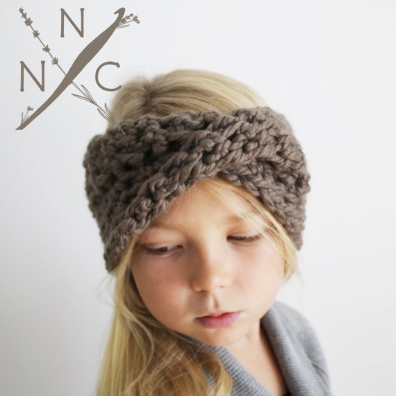 Crochet Pattern: the Harmony Ear Warmer -toddler, Child 