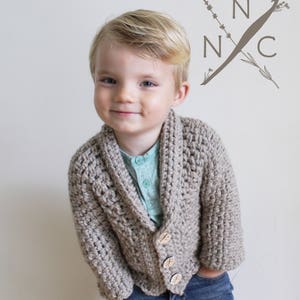 Crochet Pattern: The Kindle My Heart Cardigan sizes 3 months through Adult xxl shawl collar sweater timeless classic button down image 4
