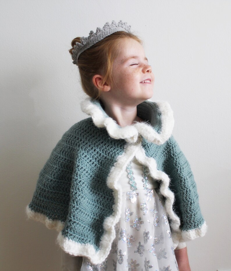 Crochet Pattern The Elizabeth Royal CapeToddler Child & Etsy