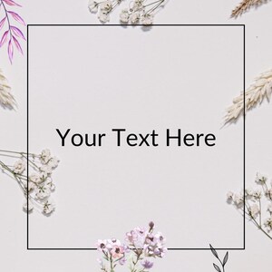 Editorial Instagram Post Template | Canva IG Feed Design | Minimal Aesthetic Social Media Template