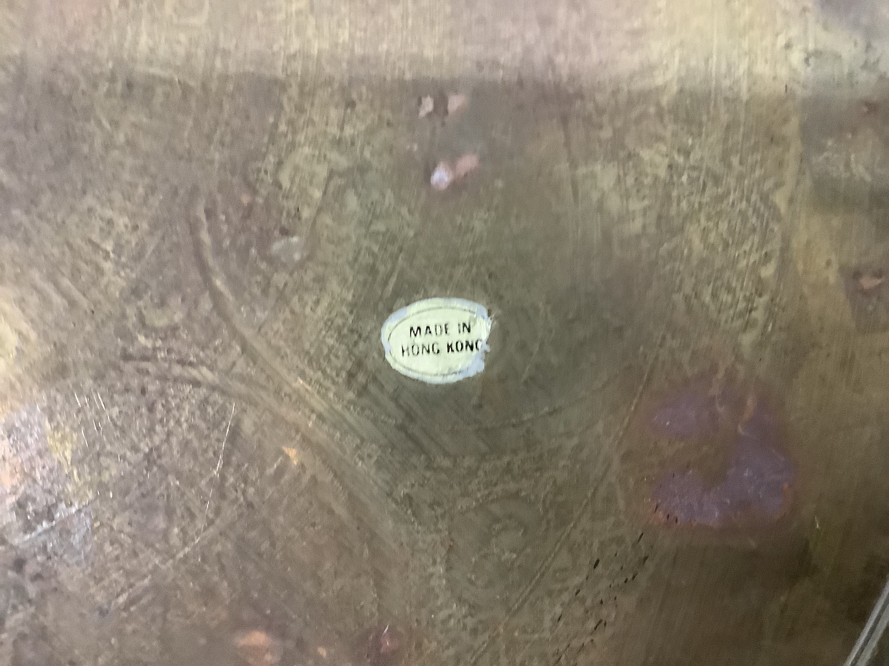 JEAN-MOREL 1897年製 鉄製プレート JEAN-MOREL 1897年製 鉄製プレート Antique Chinese Engraved