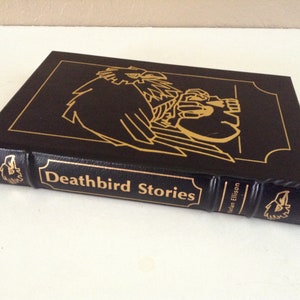 Zeldzame Easton Press "Deathbird Stories" Gesigneerde Collector's Edition 1990~Leer~Ongelezen~Nieuw