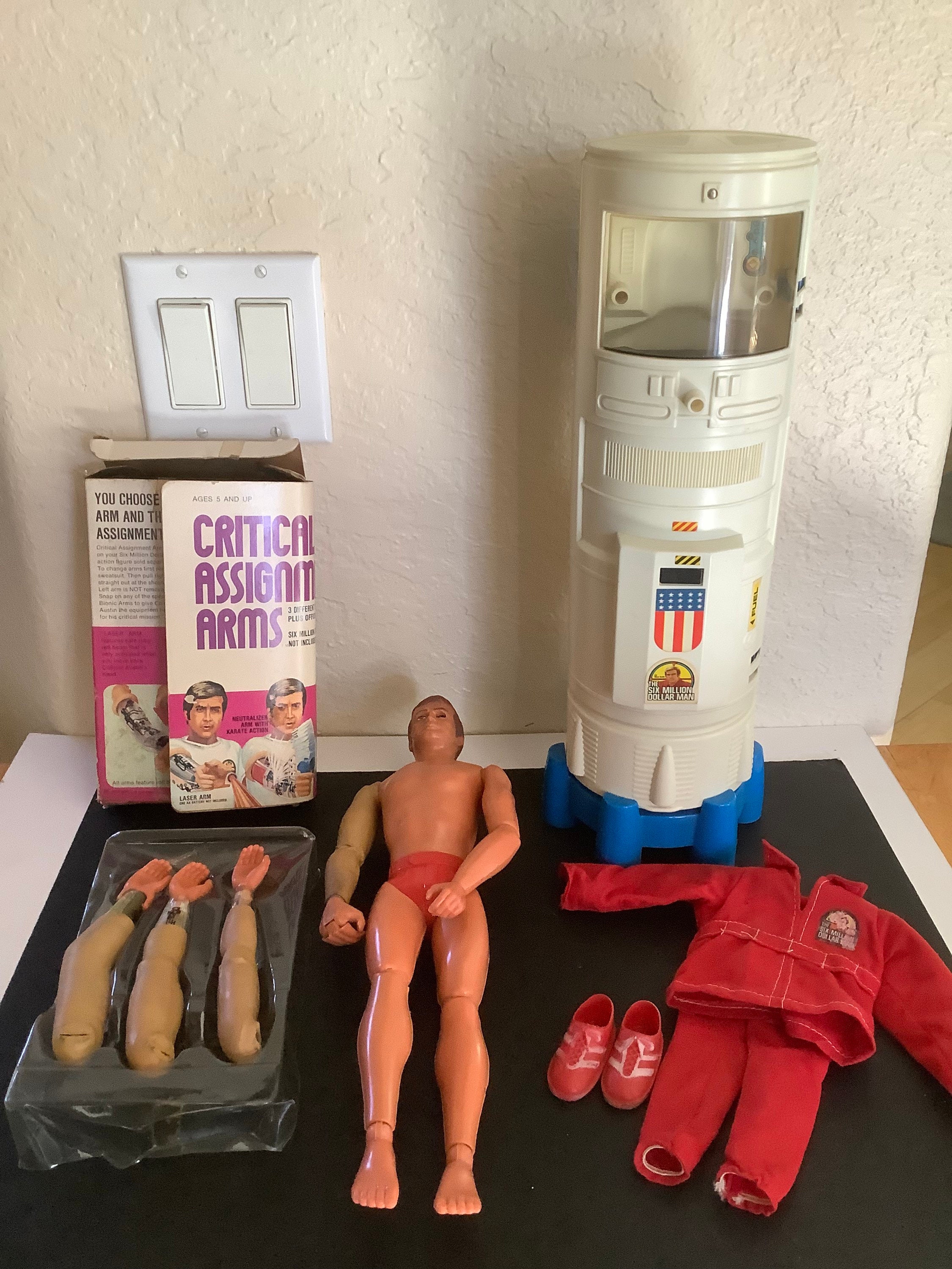 Six million dollar hotsell man toy rocket