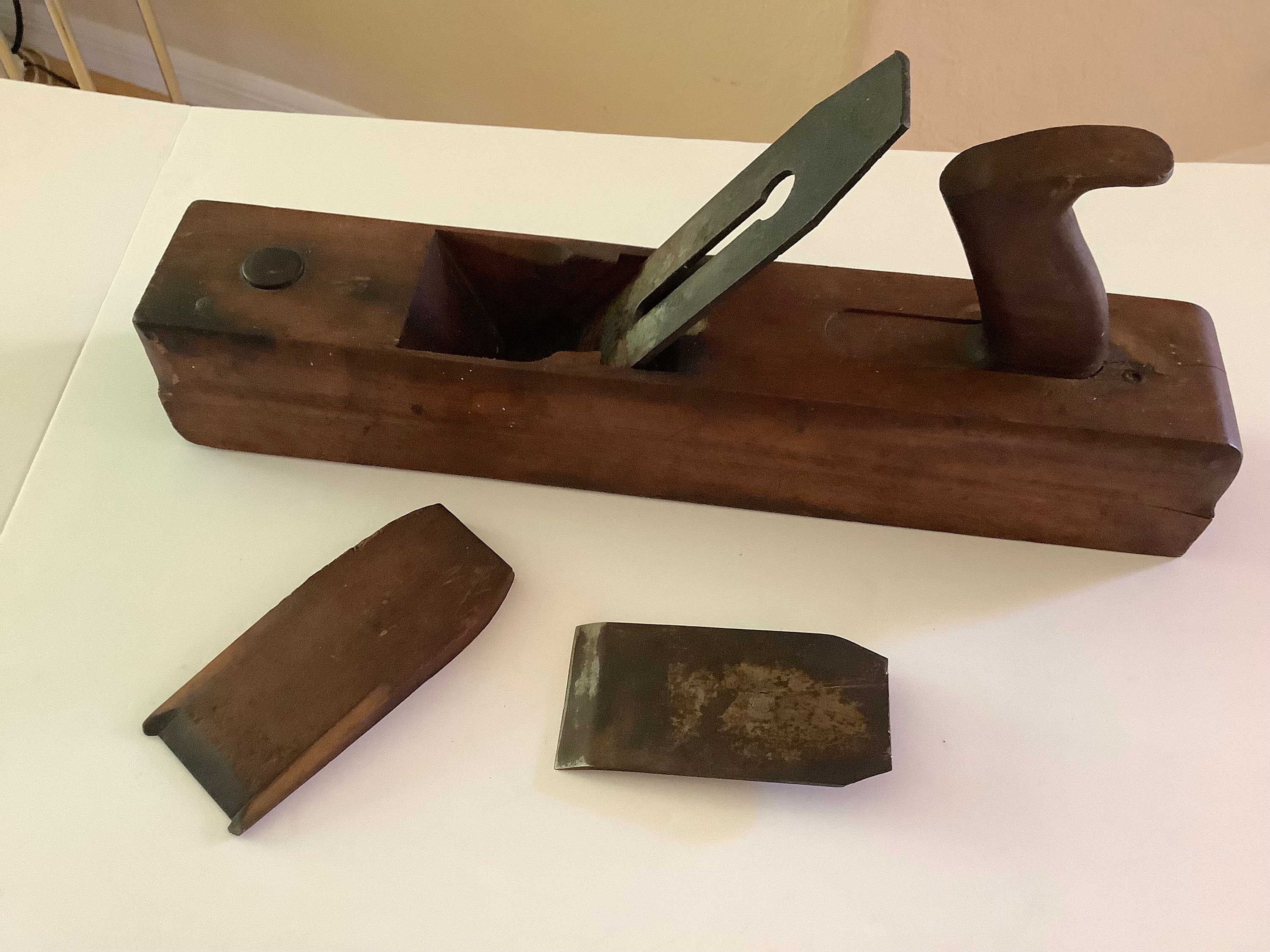 Rabot à Main, Rabot à Bois, Rabot à Bloc de Bois, Mini Outil de Rabot à
